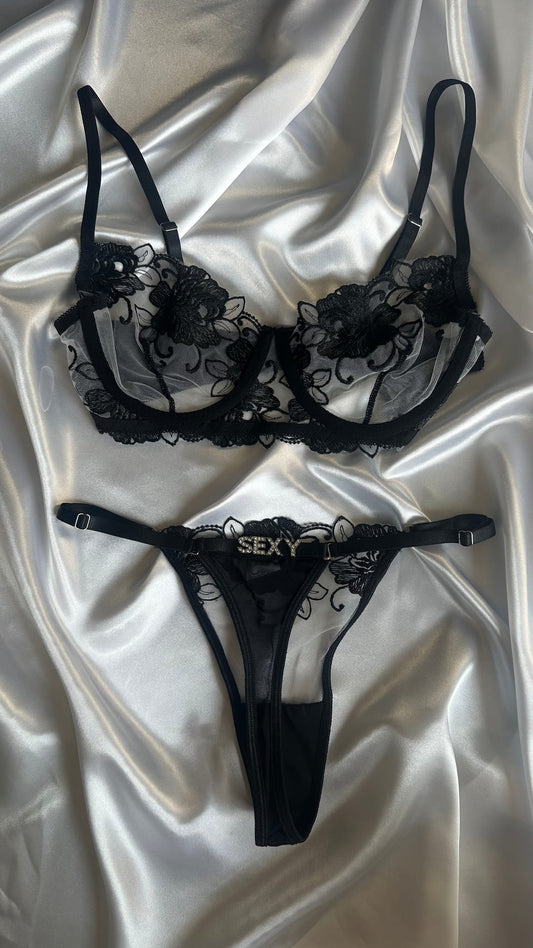 "SERENE" Custom Bra & Panty Set